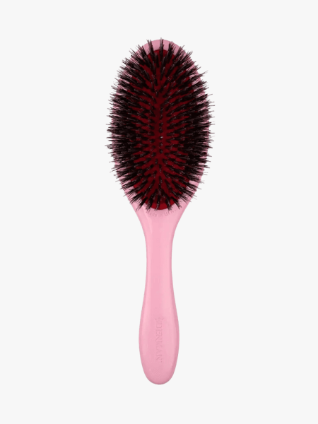 Denman D81M Style & Shine Hair Brush in branded component on a light gray background