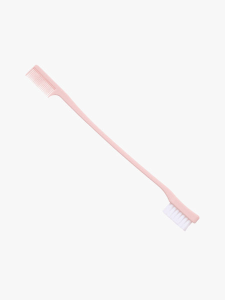DAE Dual-Edge Styling Brush in branded component on a light gray background